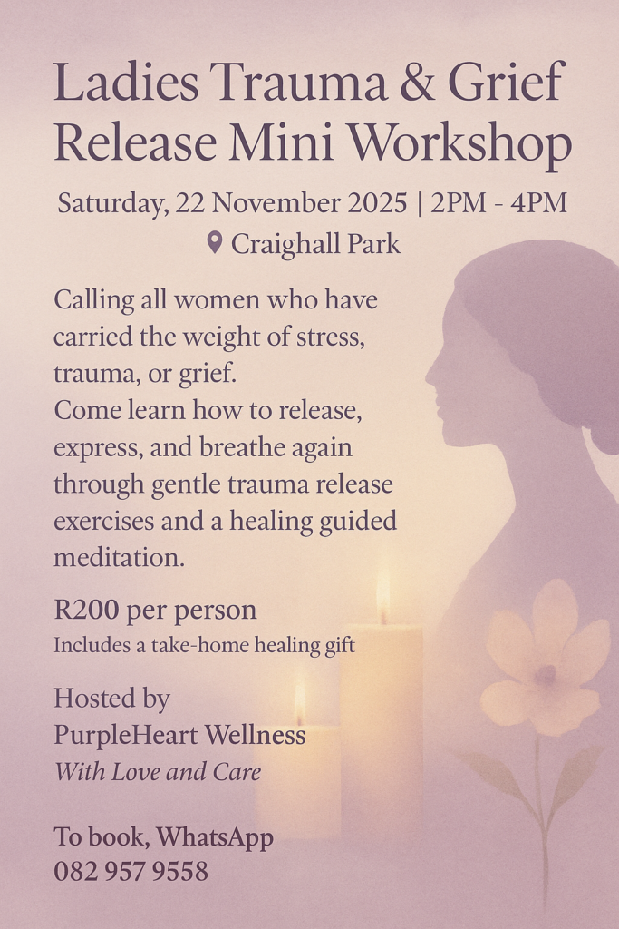 Ladies Trauma and Grief flyer