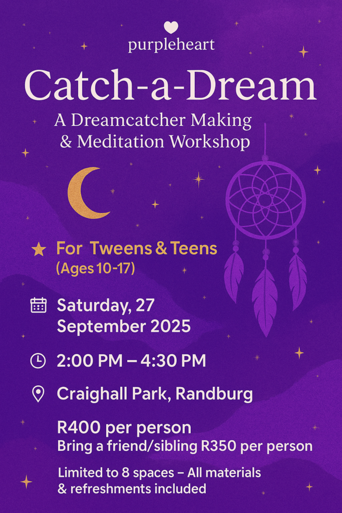 Tweens & Teens Dreamcatcher making workshop 2025